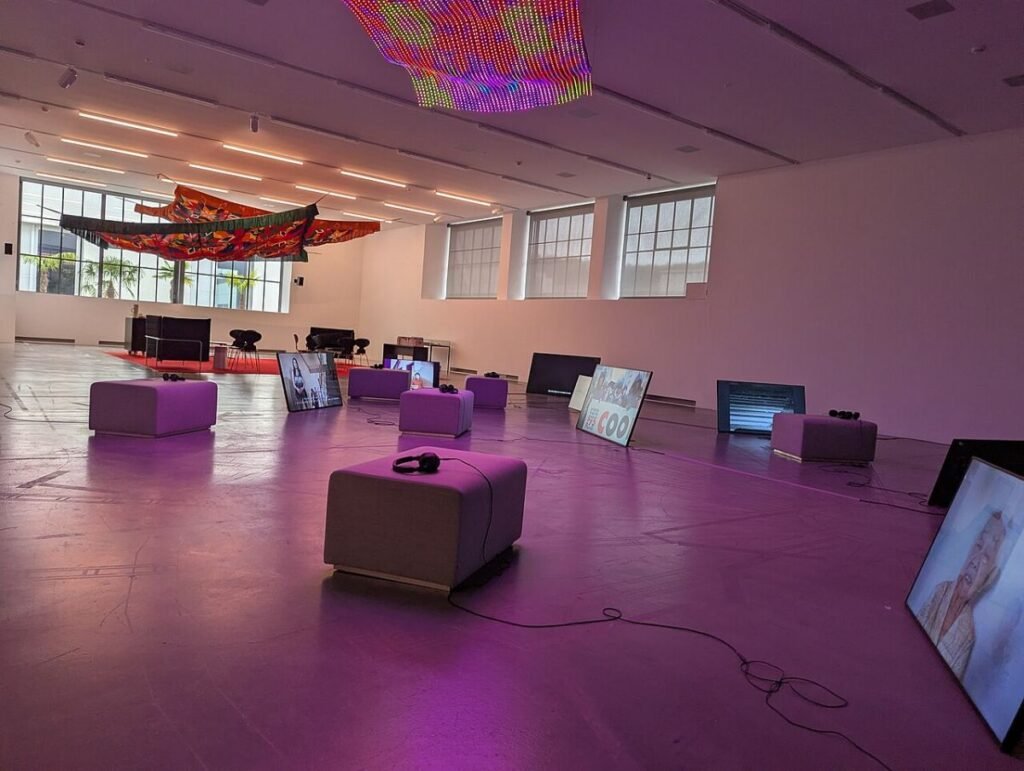 "Disobedience Archive (Canopy for Broken Time)" exhibition at the Migros Museum of Contemporary Art