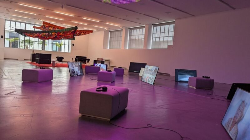 "Disobedience Archive (Canopy for Broken Time)" exhibition at the Migros Museum of Contemporary Art