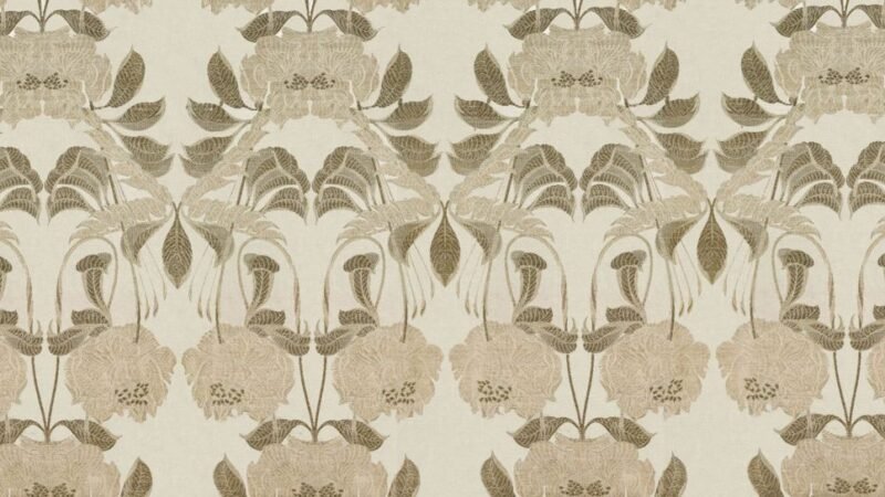 Silk with Art Nouveau Design (1900) textile design in high resolution by Georges de Feure. Original from The Cleveland Museum of Art. Digitally enhanced by rawpixel. (51080186898)
