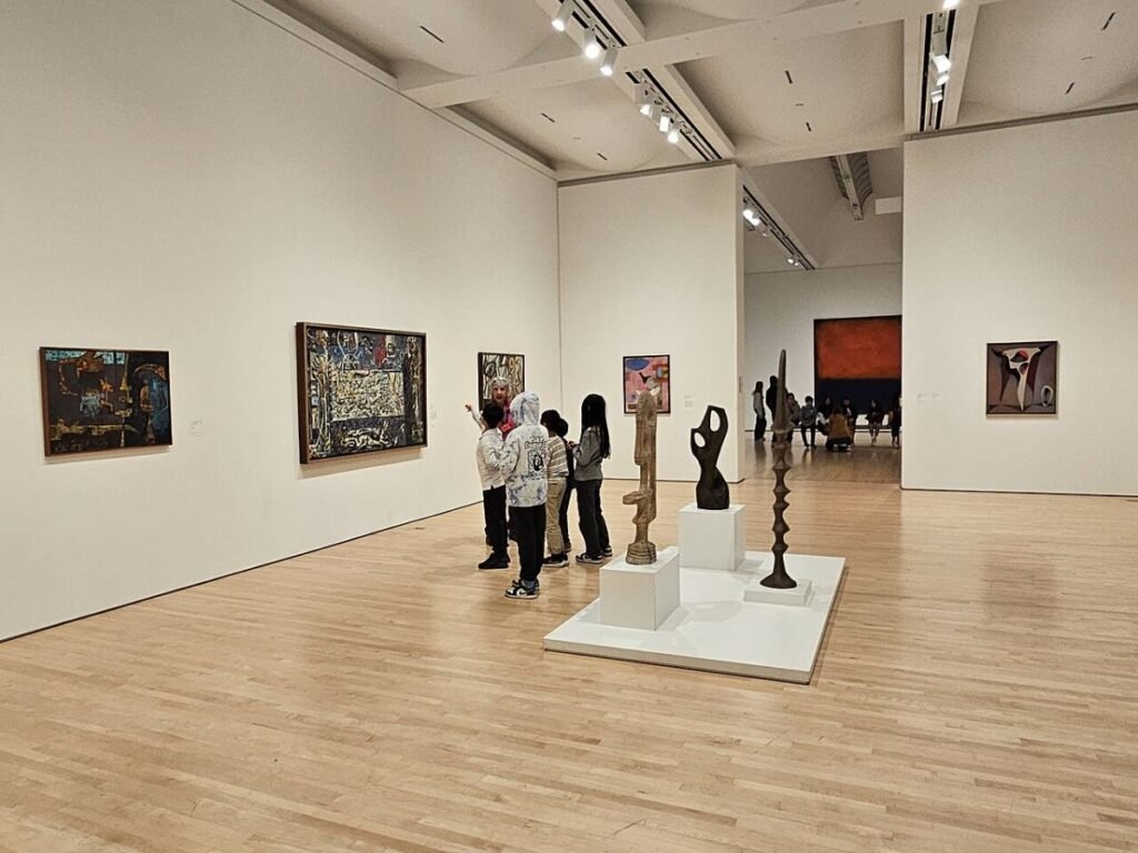 Interior of San Francisco Museum of Modern Art, California 03