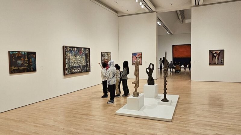 Interior of San Francisco Museum of Modern Art, California 03