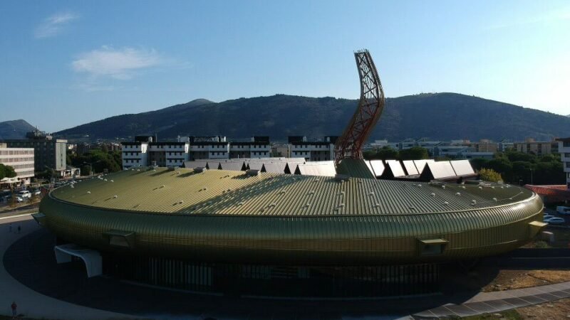 Centro per l'arte contemporanea Luigi Pecci - veduta aerea
