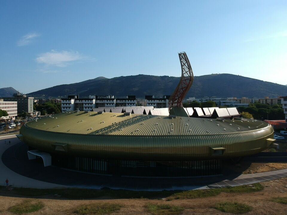 Centro per l'arte contemporanea Luigi Pecci - veduta aerea