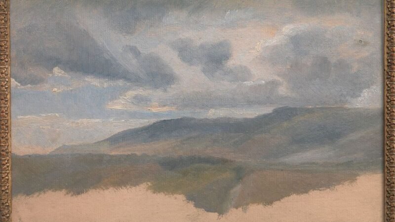 Landscape Study with Clouds MET DP281416