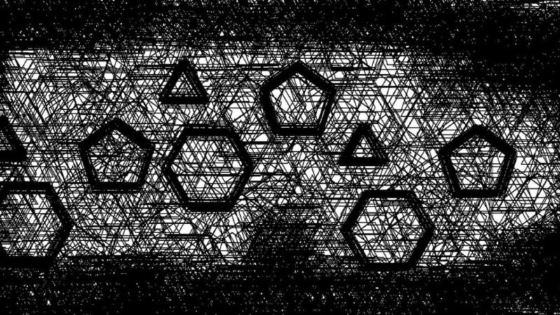 Geometric Abstract Art Created with Solid Edge v19