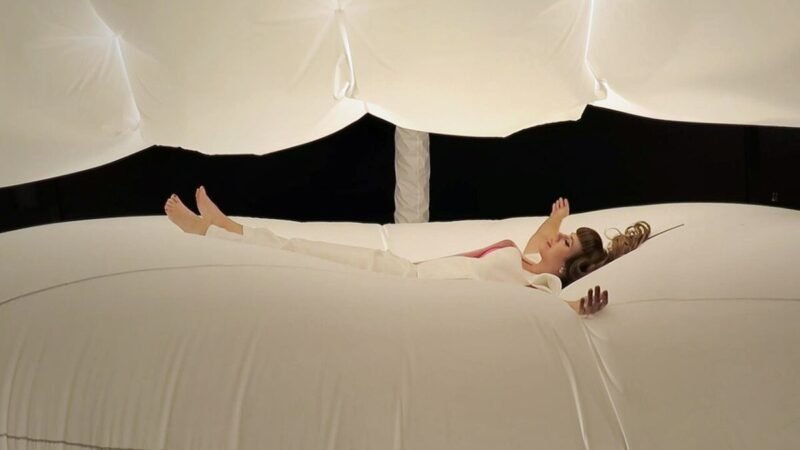 Amy Karle in "The Physical Mind" Immersive Installation Art by Teun Vonk at FILE Electronic Language International Festival 2017 São Paulo Brazil