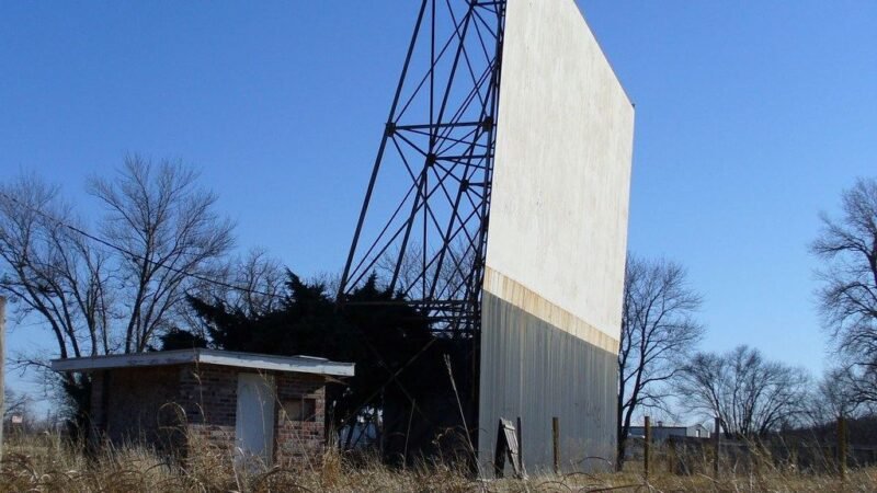 Drive-In Movie Theater Screen
