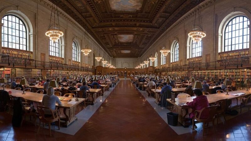 NYC Public Library Research Room Jan 2006-1- 3
