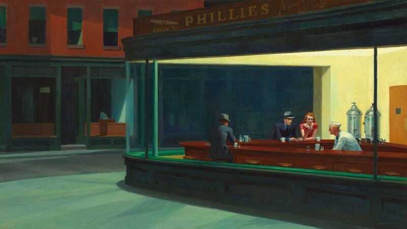Nighthawks by Edward Hopper 1942