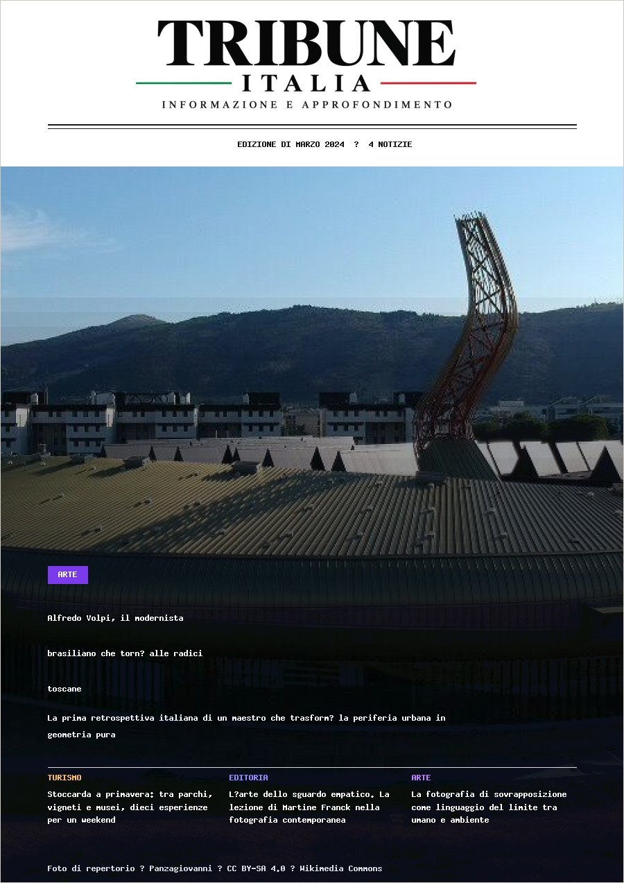 Copertina dell’edizione di Marzo 2024